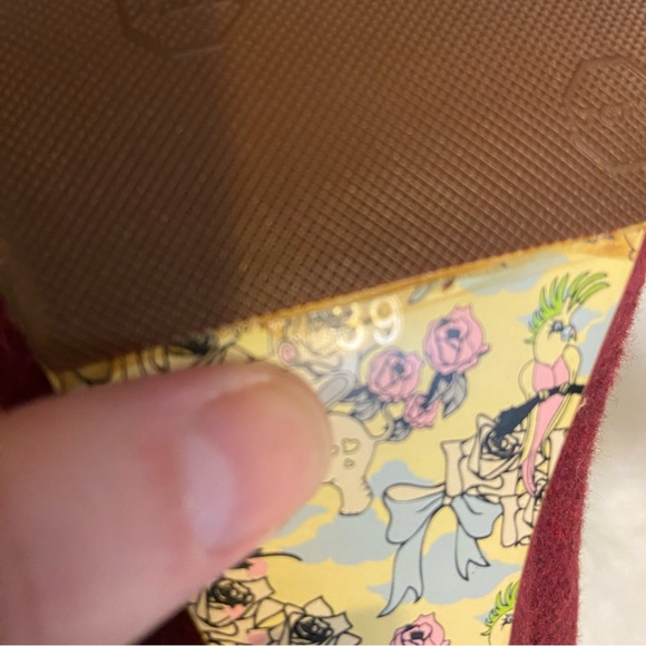 BNWOT Irregular Choice women’s Union Jack floral stiletto high heels size 39 - Picture 9 of 11